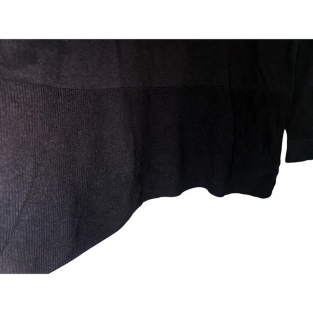 J. Jill Black Long Sleeve Knit Top, Tall‎ Size Small, Everyday Essential